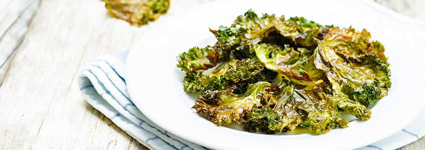 Crunchy Kale Crisps