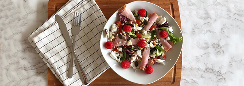 Chcken Salad With Raspberry Vinaigrette 