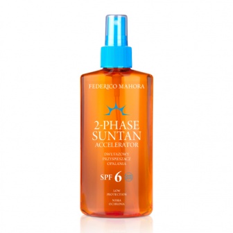 2-Phase Suntan Accelerator SPF 6 (low protection)